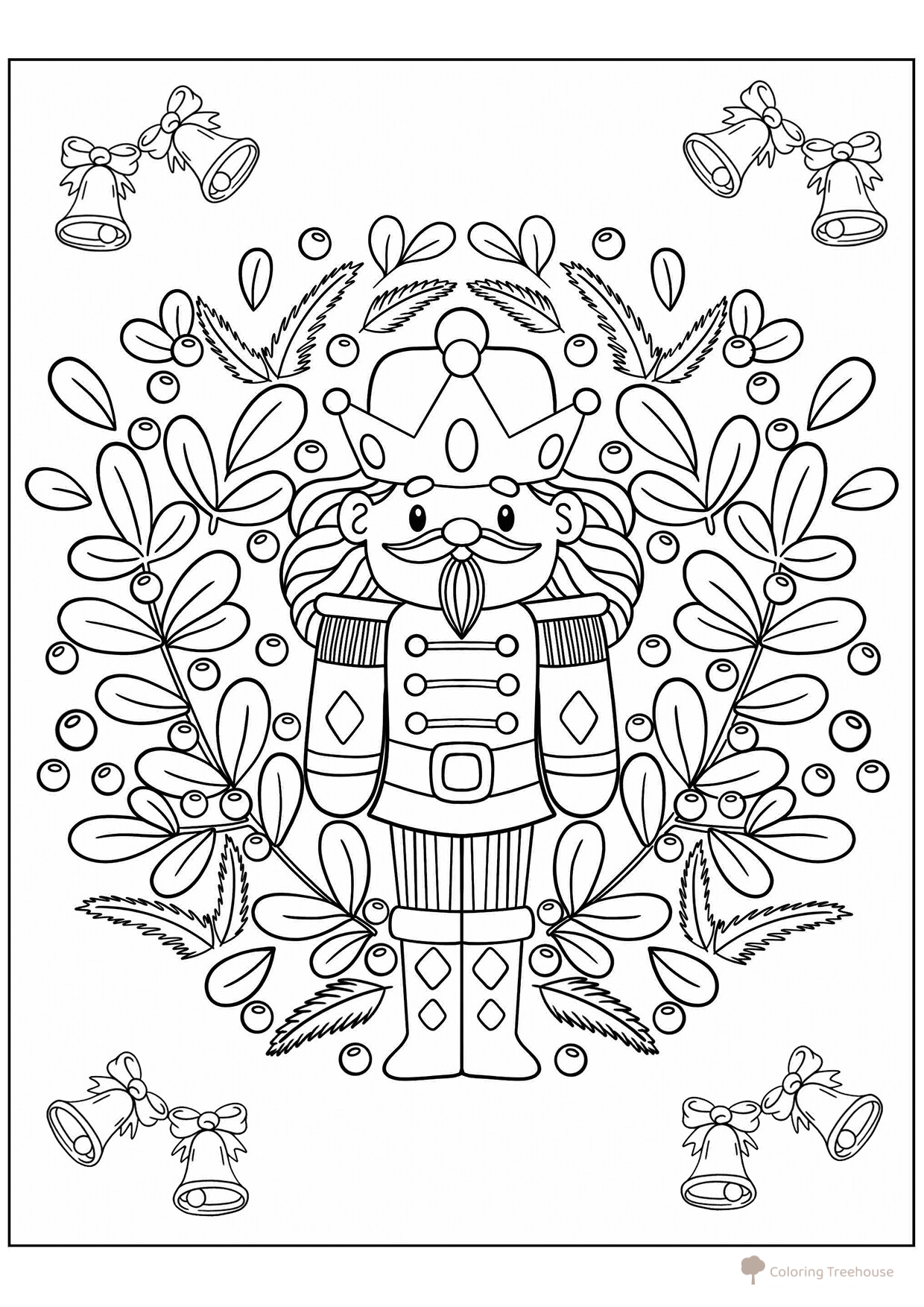 Página para colorear: Dulce Cascanueces dibujo para colorear gratis de Páginas para colorear Cascanueces