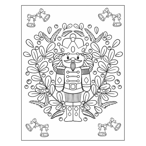 Página para colorear: Dulce Cascanueces dibujo para colorear gratis de Páginas para colorear Cascanueces