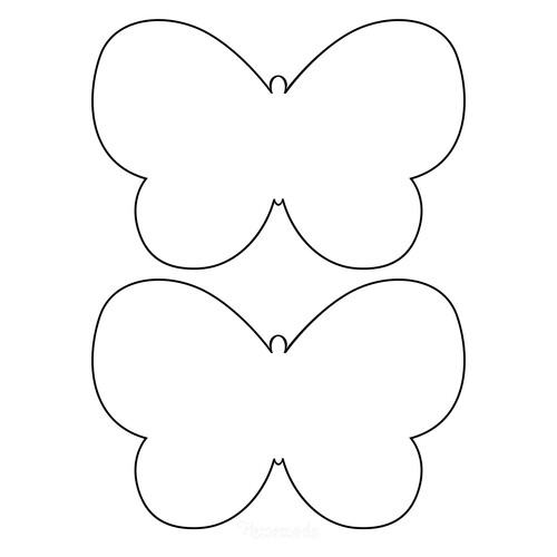 Página para colorear: Plantilla de mariposas dibujo para colorear gratis de Mariposas – láminas para colorear. Mariposas y flores