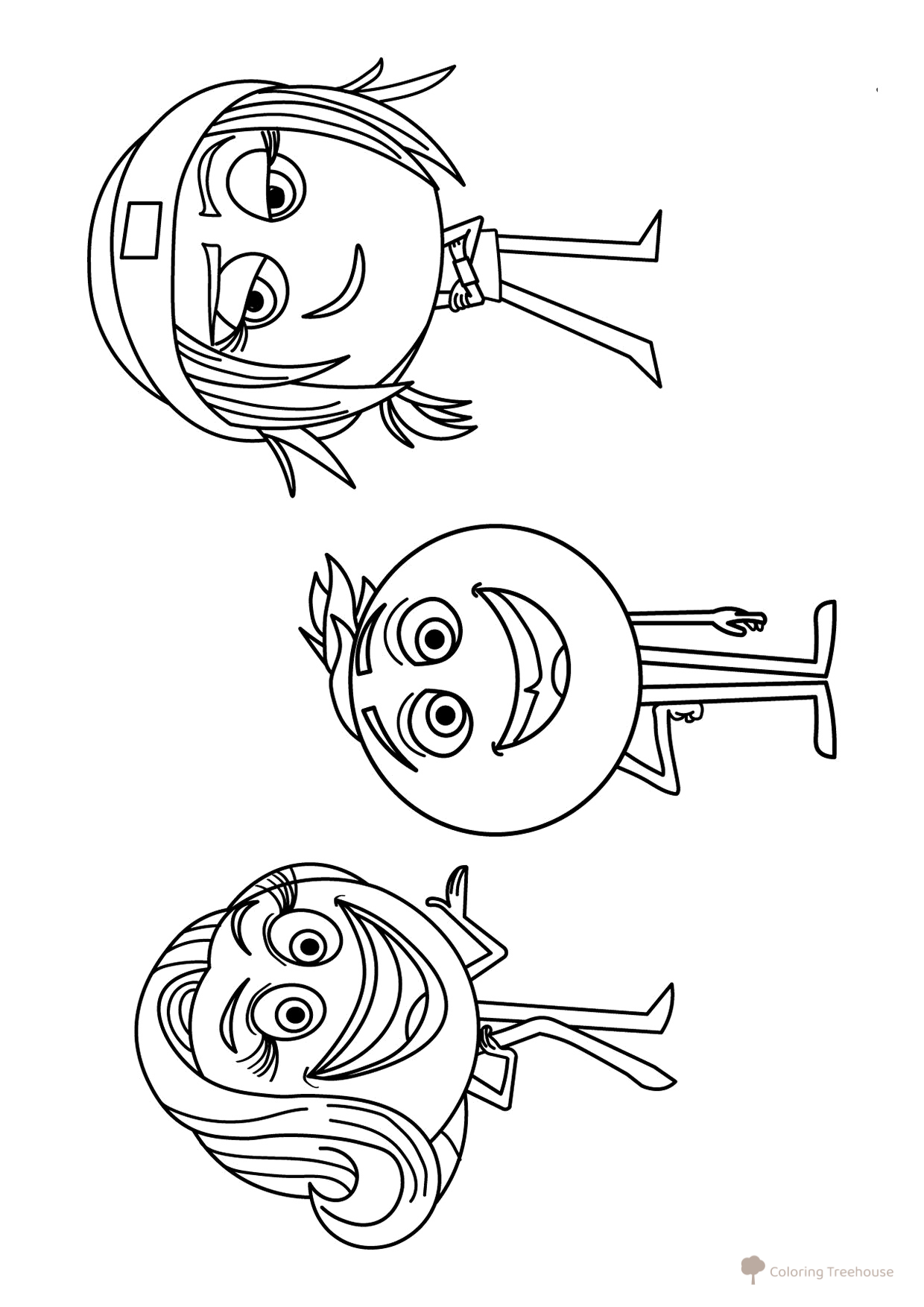 Emoji Movie Coloring Page free printable Emoji Coloring Pages coloring page