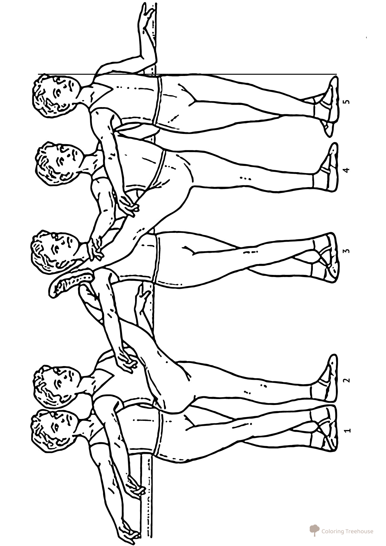 Gran Batman Coloring Page free printable Ballerina Coloring Pages for Girls coloring page