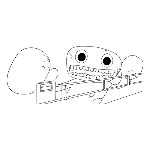Giant Jumbo Josh Coloring Page free printable Banban Coloring Pages coloring page