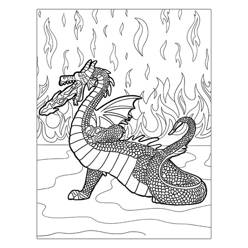 Maleficent Dragon Coloring Page free printable Sleeping Beauty Aurora Coloring Pages coloring page