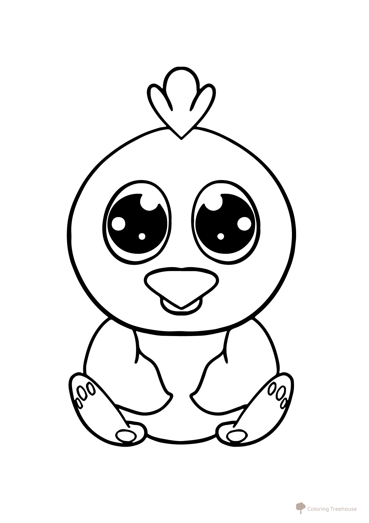 Página para colorear Kawai Opila del jardín Banban dibujo para colorear gratis de Páginas para colorear de Banban