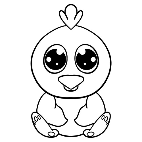 Página para colorear Kawai Opila del jardín Banban dibujo para colorear gratis de Páginas para colorear de Banban