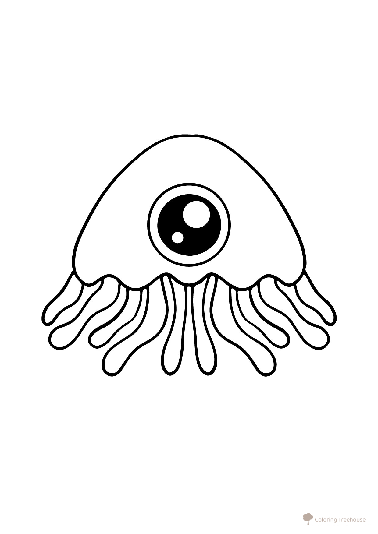 Kawaii Stinger Flynn from Garten of BanBan Coloring Page free printable Banban Coloring Pages coloring page
