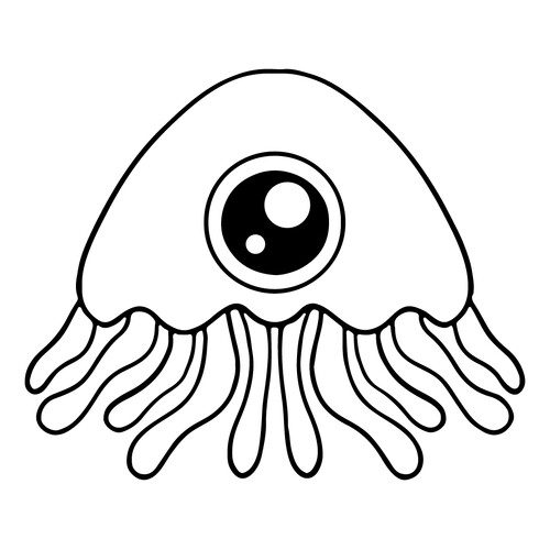 Kawaii Stinger Flynn from Garten of BanBan Coloring Page free printable Banban Coloring Pages coloring page