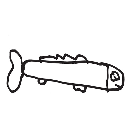 Taro Gomi Fish Coloring Page free printable Taro Gomi Coloring Pages coloring page