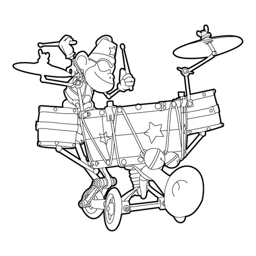 Brika Coloring Page free printable The House of Magic Coloring Pages coloring page