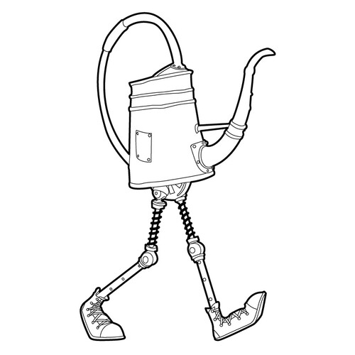 Bryzgun Coloring Page free printable The House of Magic Coloring Pages coloring page