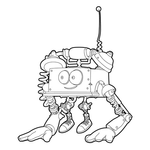 Chudak Coloring Page free printable The House of Magic Coloring Pages coloring page