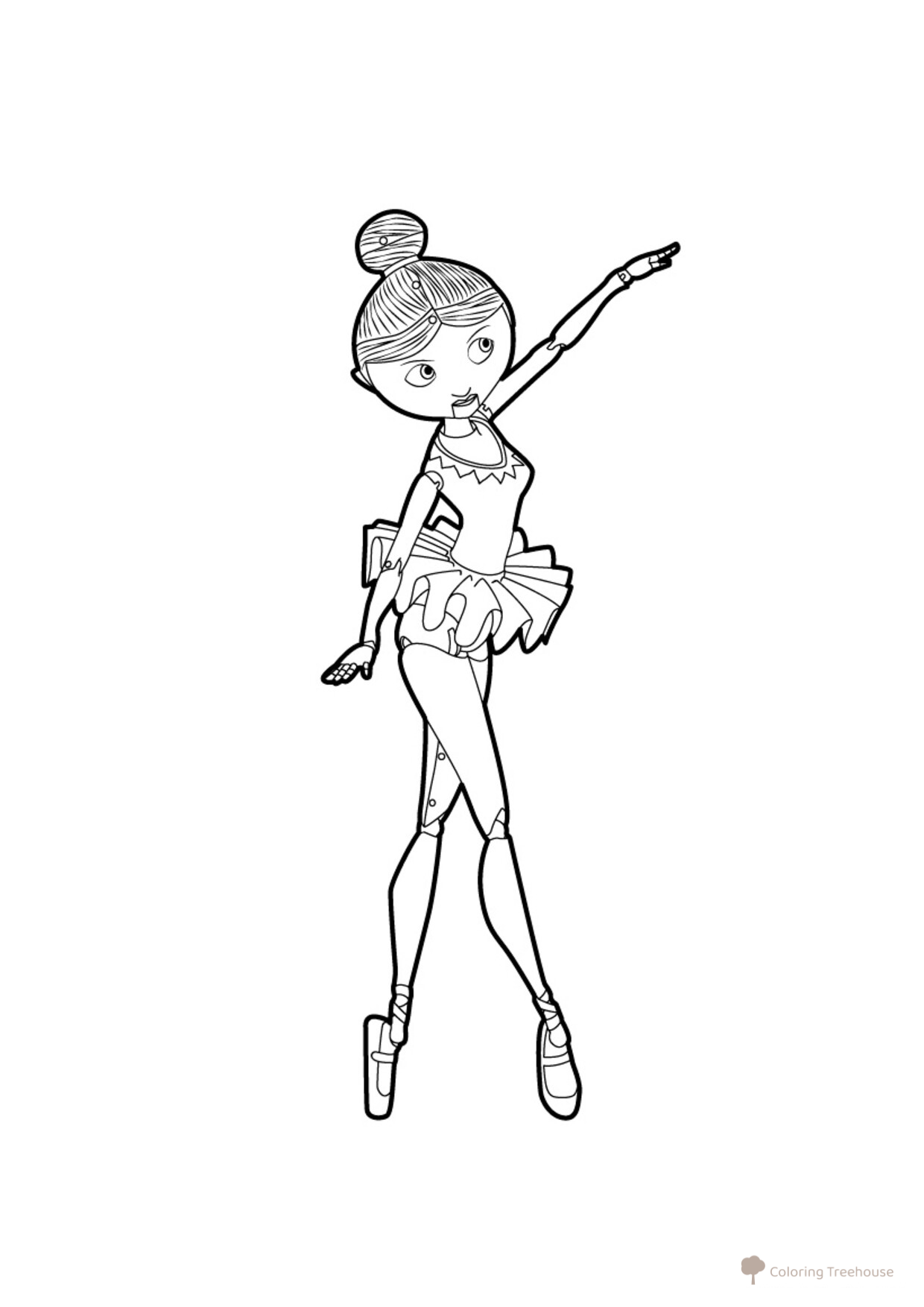 Klara Coloring Page free printable The House of Magic Coloring Pages coloring page