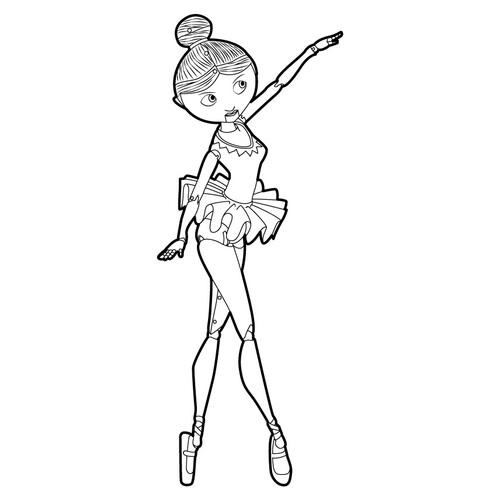 Klara Coloring Page free printable The House of Magic Coloring Pages coloring page