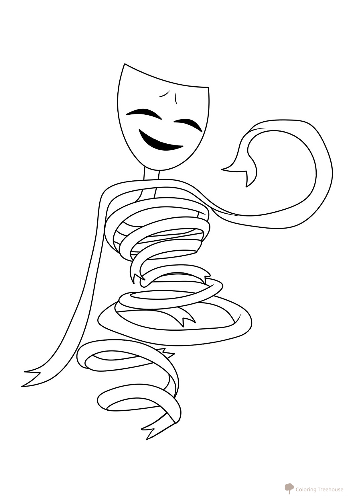 Página para colorear «Gengl del Asombroso Circo Digital» dibujo para colorear gratis de Páginas para colorear «El sorprendente circo digital»
