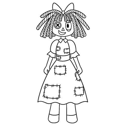 Página para colorear «Ragata del Asombroso Circo Digital» dibujo para colorear gratis de Páginas para colorear «El sorprendente circo digital»