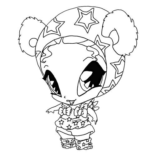 Página para colorear Pixie Piff dibujo para colorear gratis de Páginas para colorear de Winx