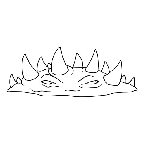 Página para colorear: Espina de Plants vs. Zombies dibujo para colorear gratis de Páginas para colorear de «Zombies contra Plantas»