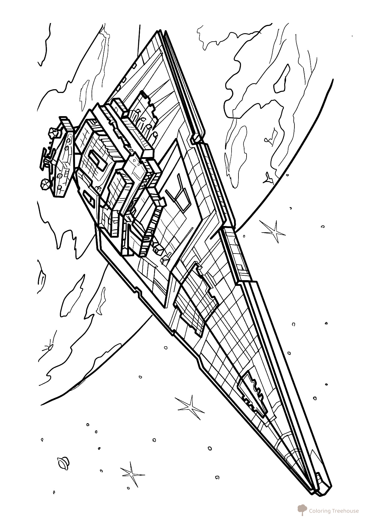 Future Spaceship Coloring Page free printable Rocket Coloring Pages coloring page