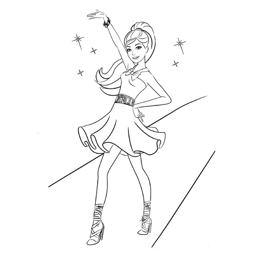 Barbie Coloring Page free printable Barbie Coloring Pages for Girls coloring page