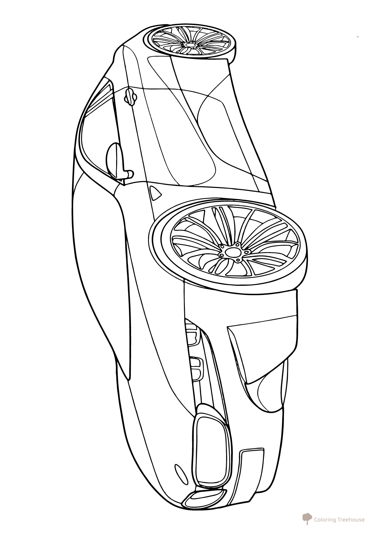 Updated BMW M1 Coloring Page free printable BMW Car Coloring Pages coloring page