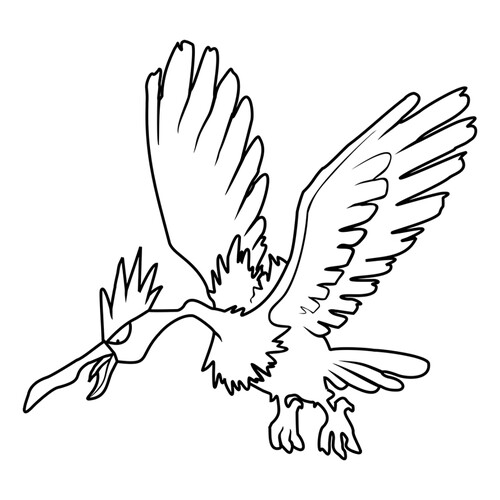 Pokemon Firou Coloring Page #0022 free printable Generation 1 Pokémon Coloring Pages coloring page