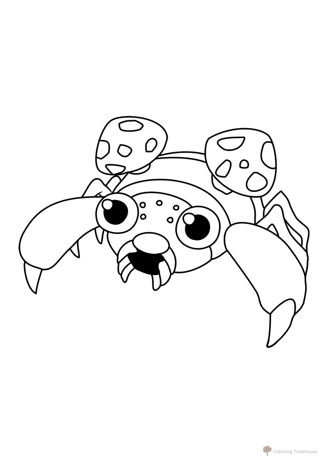 Página para colorear Pokémon Paras #0046 dibujo para colorear gratis de Páginas para colorear de Pokémon de la 1.ª generación