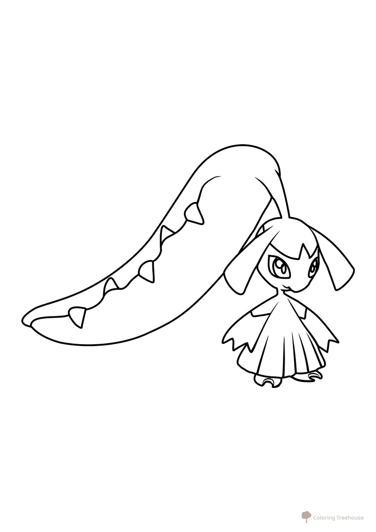 Pokemon Mavayl Coloring Page #0303 free printable Generation 3 Pokémon Coloring Pages coloring page