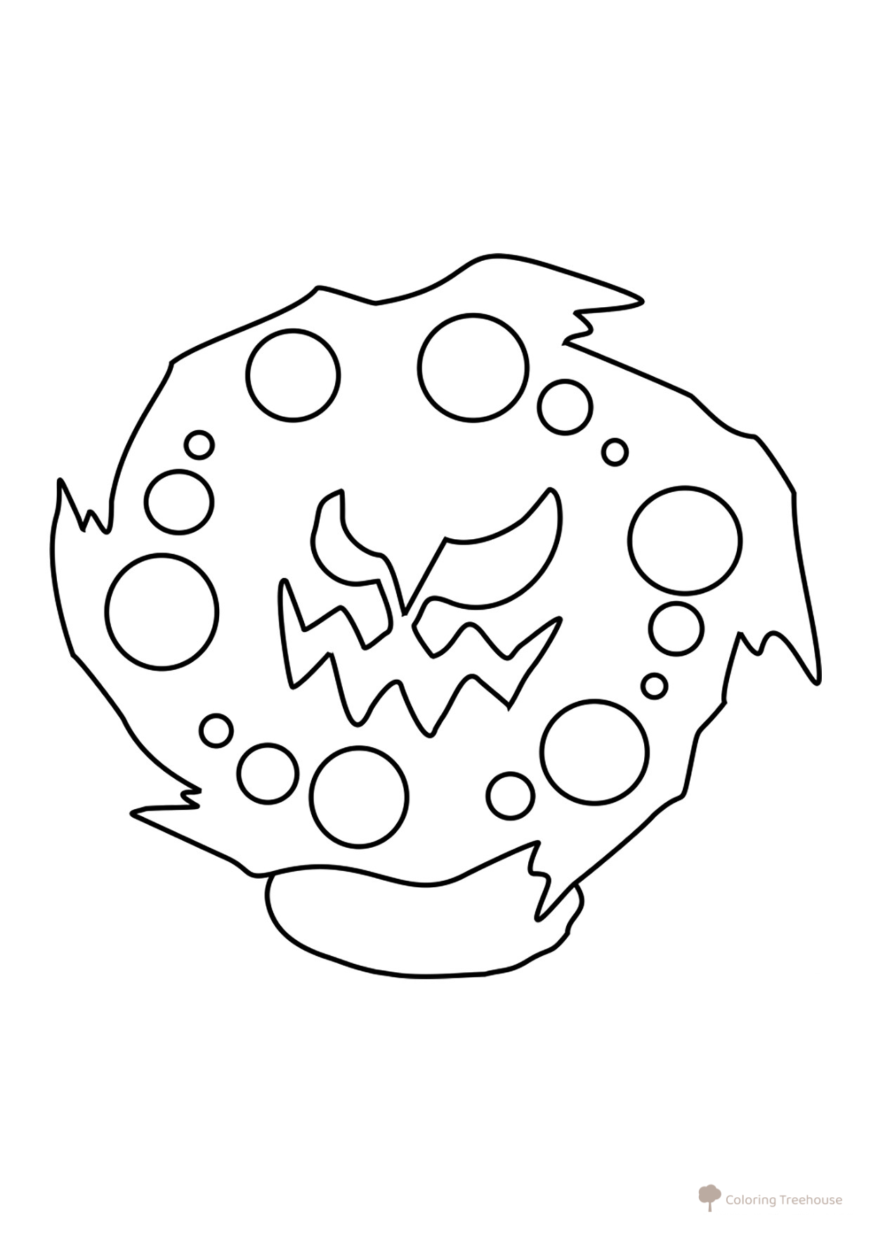 Página para colorear Pokémon Spiritomb #0442 dibujo para colorear gratis de Páginas para colorear: Pokémon de la 4.ª generación