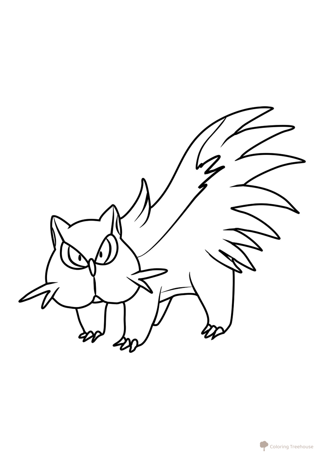 Pokémon Stanki Coloring Page #0434 free printable Generation 4 Pokémon Coloring Pages coloring page