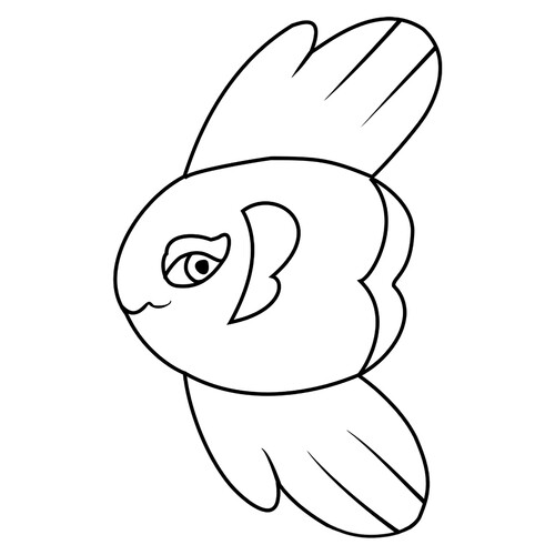 Pokemon Alomomola Coloring Page #0594 free printable Generation 5 Pokémon Coloring Pages coloring page