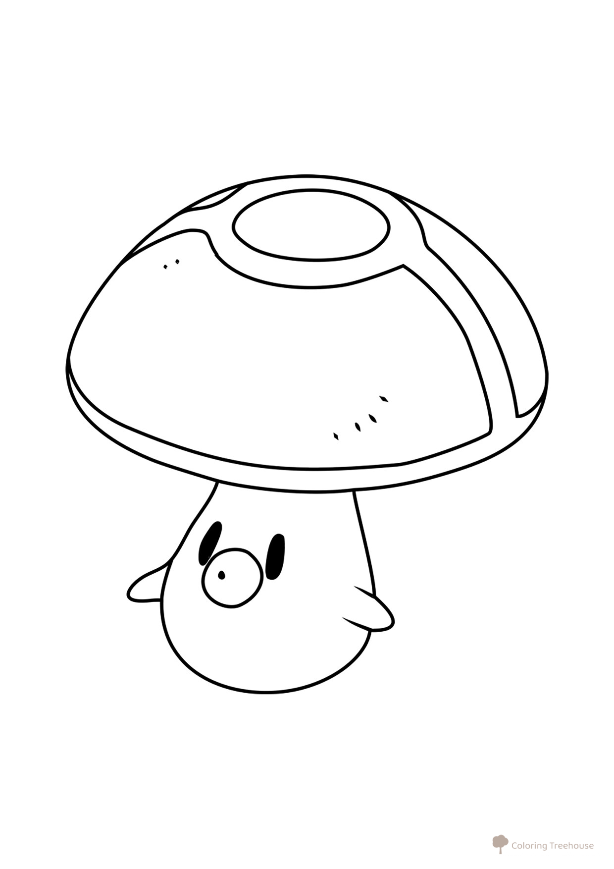 Pokemon Fungus Coloring Page #0590 free printable Generation 5 Pokémon Coloring Pages coloring page