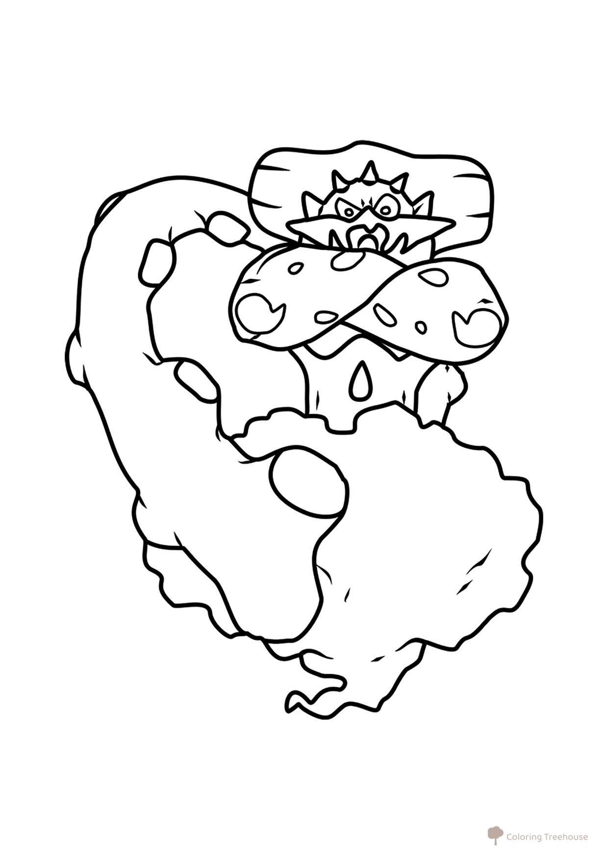 Página para colorear Pokémon Landorus #0645 dibujo para colorear gratis de Páginas para colorear: Pokémon de la 5.ª generación (Unova)