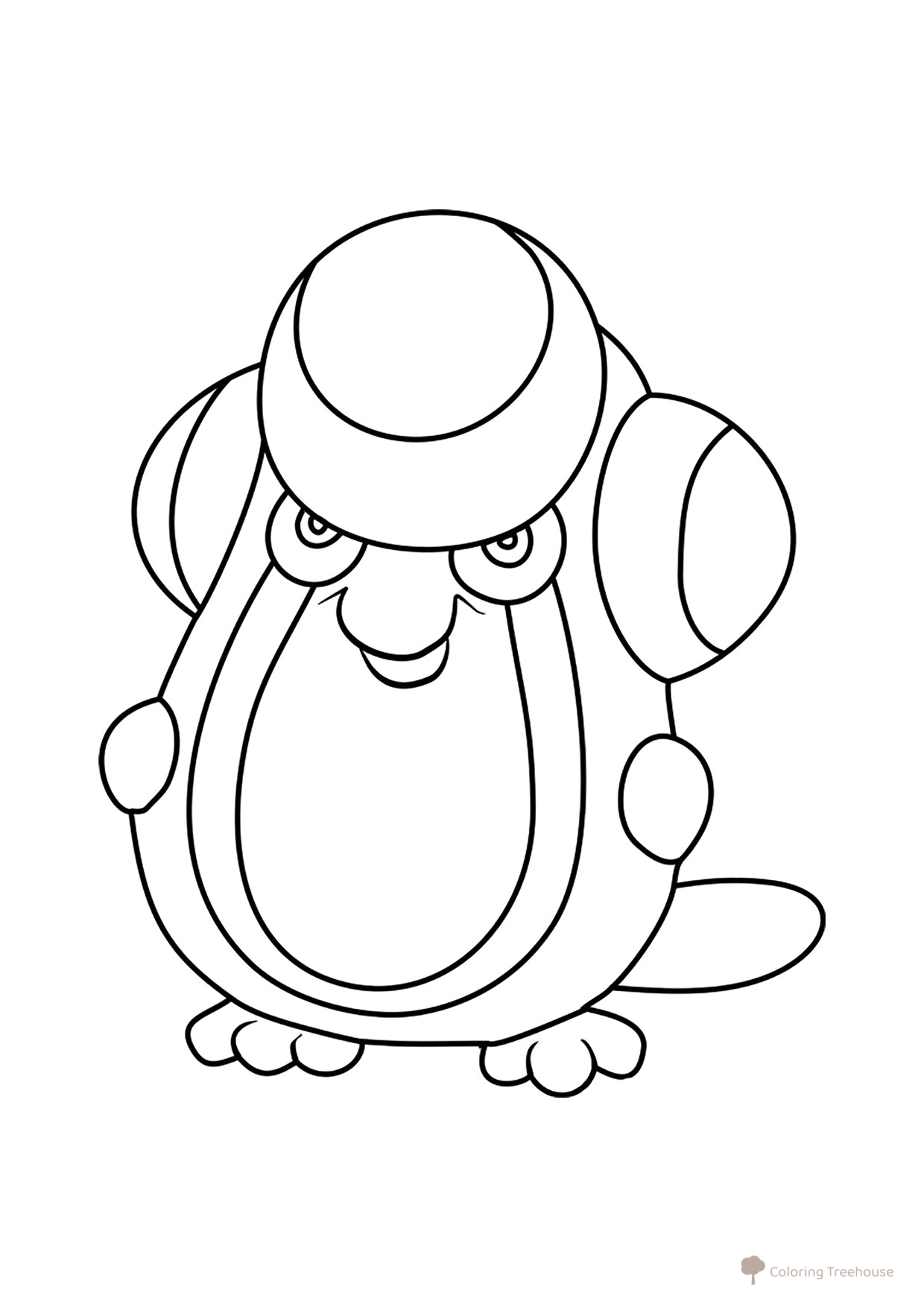 Página para colorear Pokémon Palpitoad #0536 dibujo para colorear gratis de Páginas para colorear: Pokémon de la 5.ª generación (Unova)