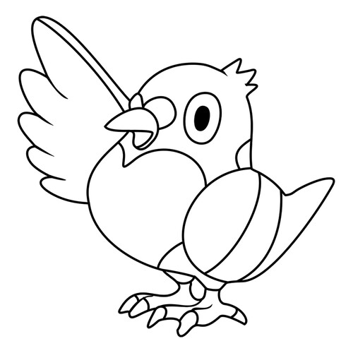 Ficha para colorear: Pokémon Pидav #0519 dibujo para colorear gratis de Páginas para colorear: Pokémon de la 5.ª generación (Unova)