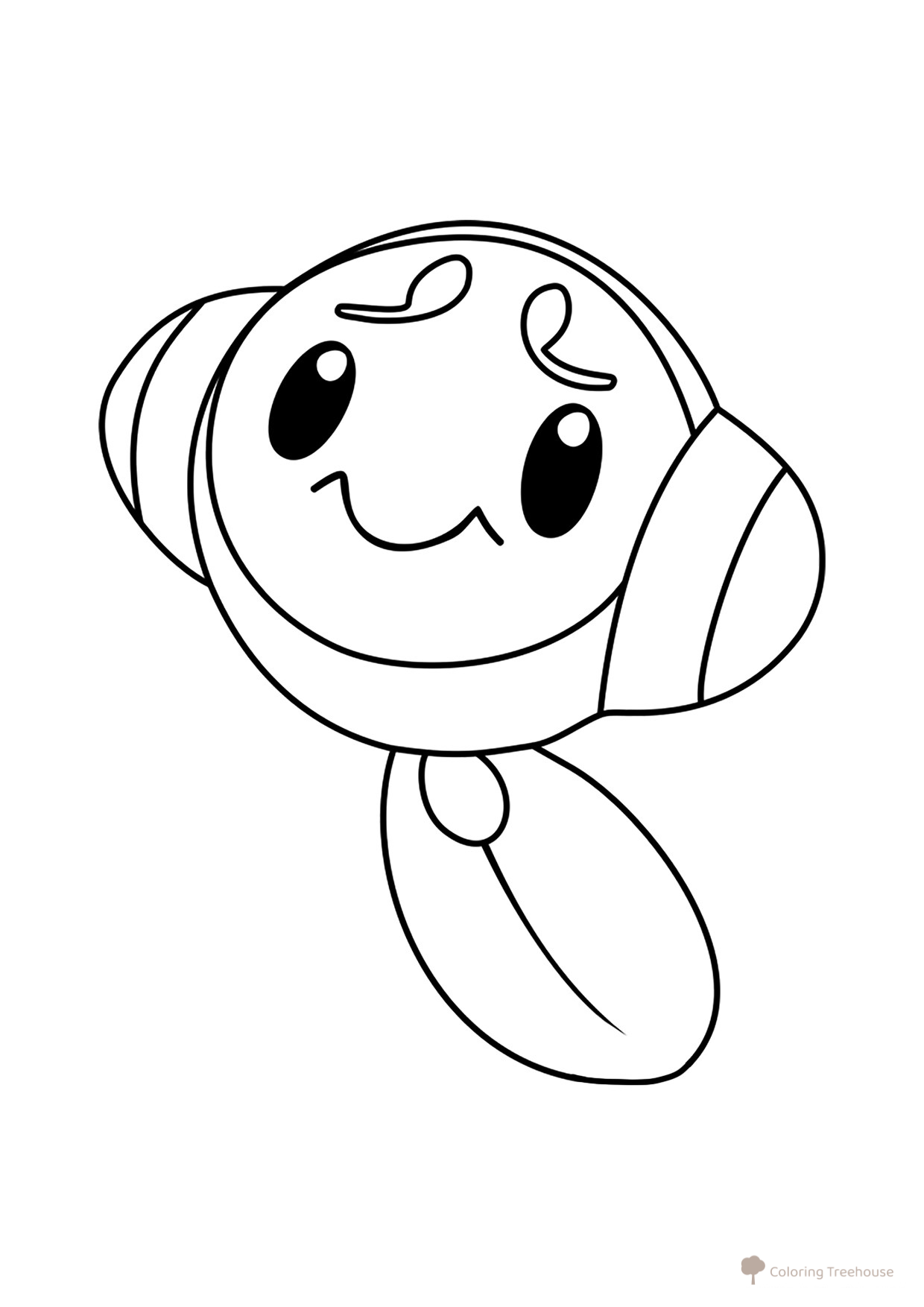 Pokemon Tympole Coloring Page #0535 free printable Generation 5 Pokémon Coloring Pages coloring page