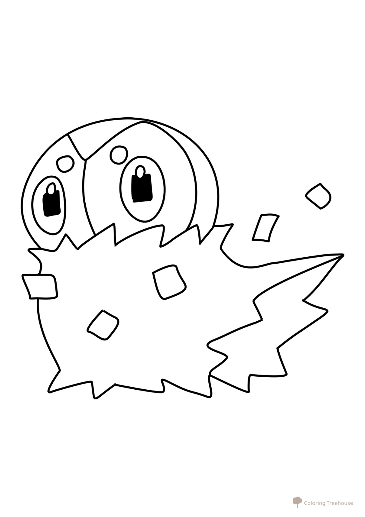 Pokémon Skupa Coloring Page #0665 free printable Pokémon Gen 6 Coloring Pages coloring page
