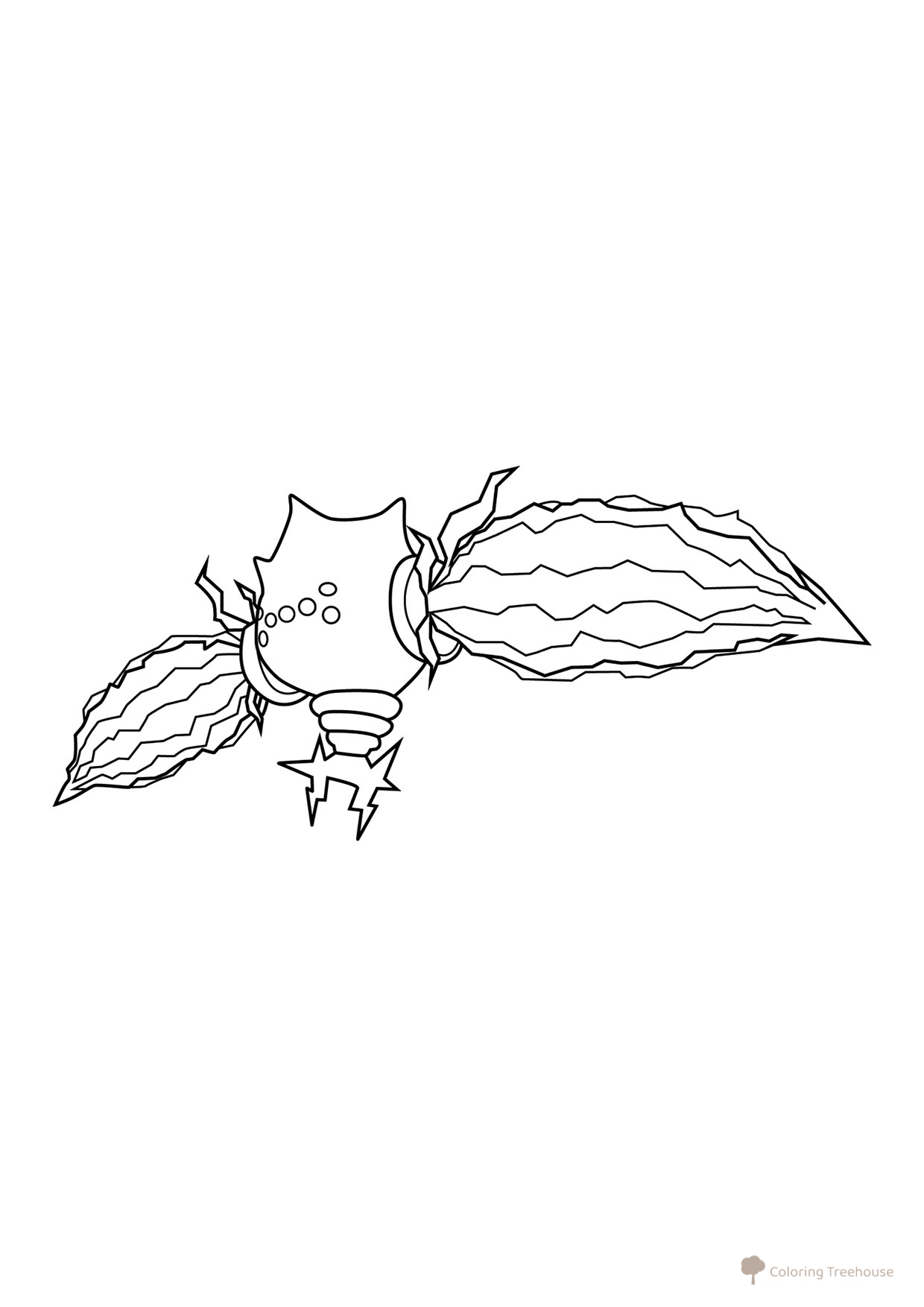 Página para colorear: Pokémon legendario Regieleki #0894 dibujo para colorear gratis de Dibujos para colorear: Pokémon de la 8.ª generación