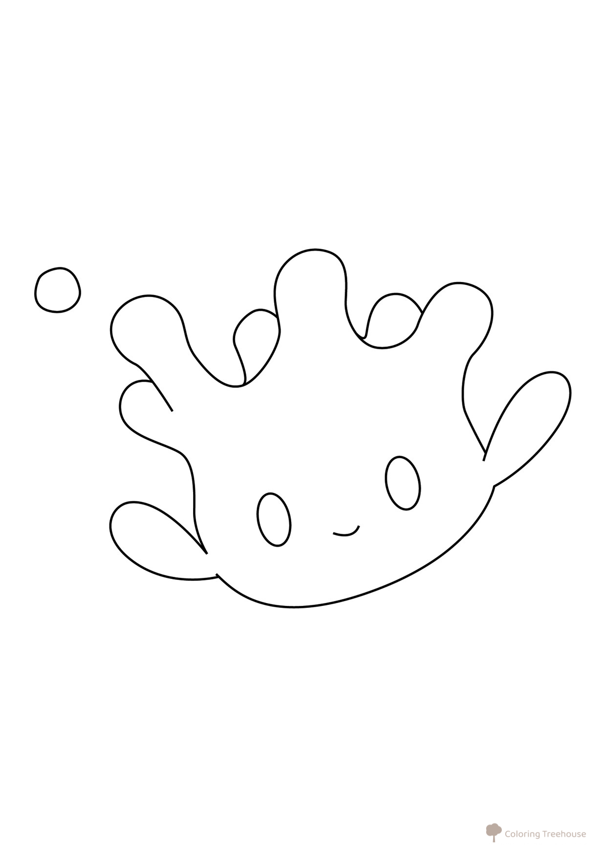 Página para colorear Pokémon Milcery #0868 dibujo para colorear gratis de Dibujos para colorear: Pokémon de la 8.ª generación