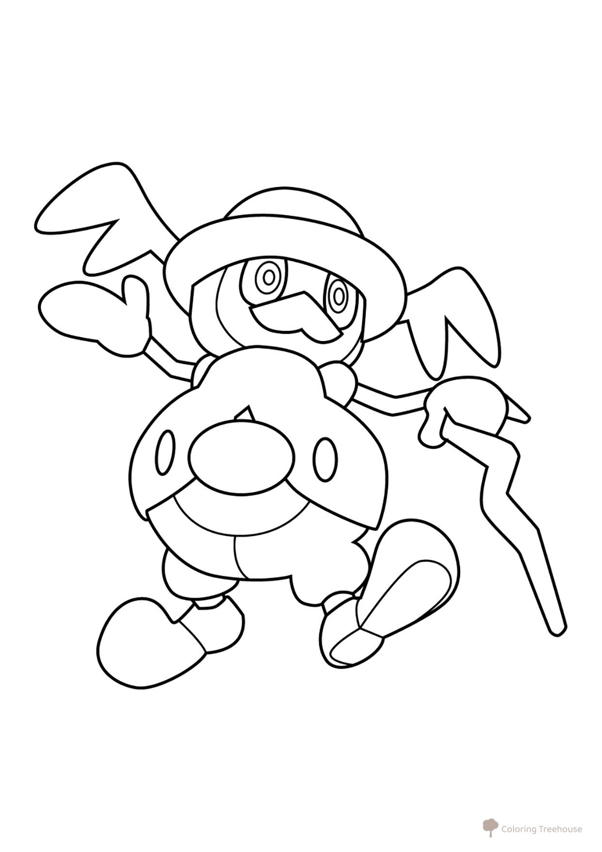 Pokémon Coloring Page Mister Rime #0866 free printable Gen 8 Pokémon Coloring Pages coloring page