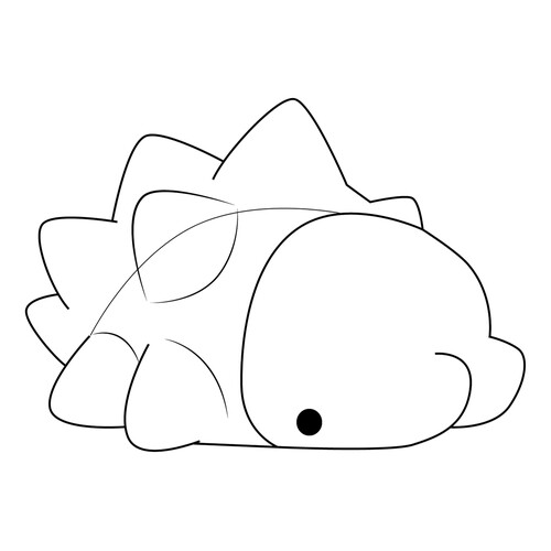 Página para colorear de Pokémon Snom #0872 dibujo para colorear gratis de Dibujos para colorear: Pokémon de la 8.ª generación