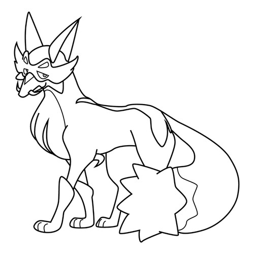 Página para colorear Pokémon Tayval #0828 dibujo para colorear gratis de Dibujos para colorear: Pokémon de la 8.ª generación