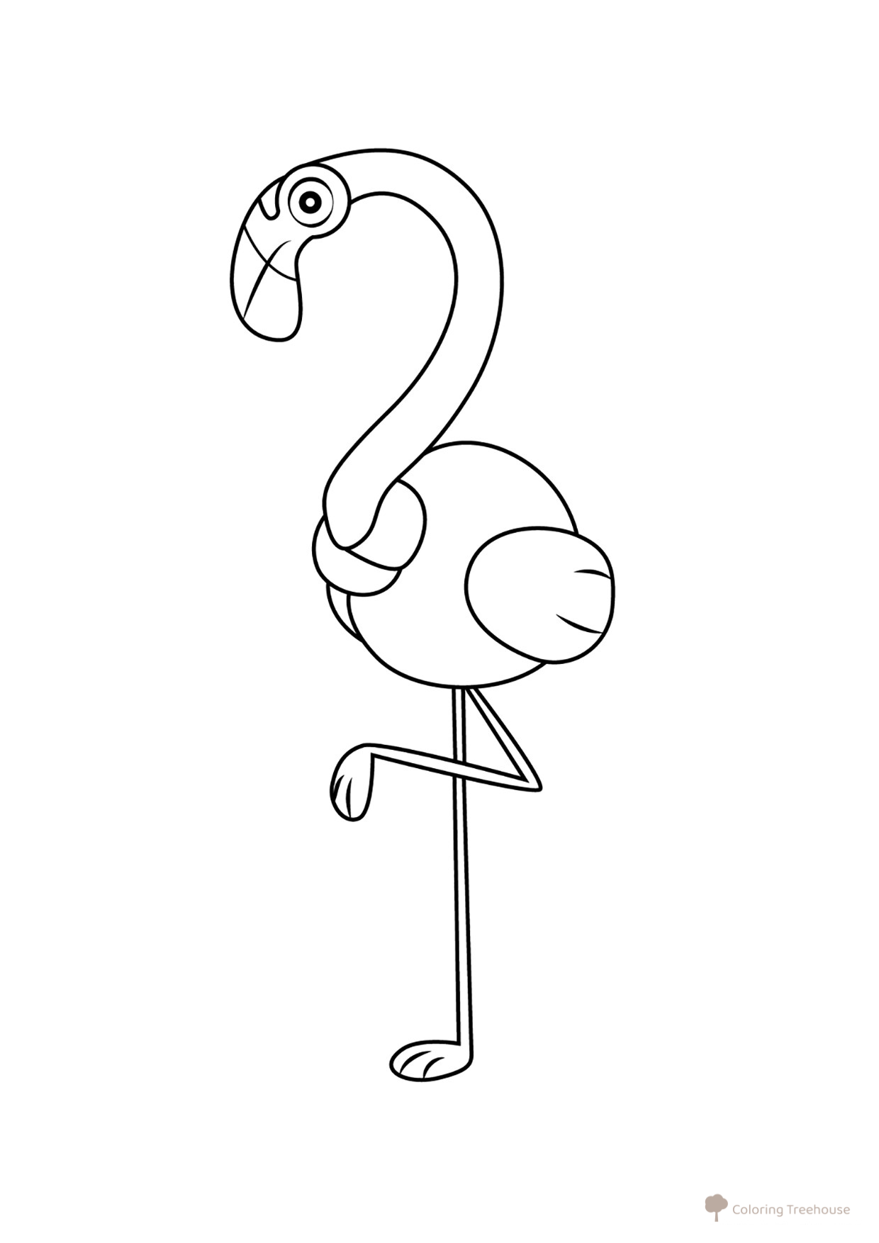 Página para colorear de Pokémon Flamigo #0973 dibujo para colorear gratis de Páginas para colorear de Pokémon — 9.ª generación