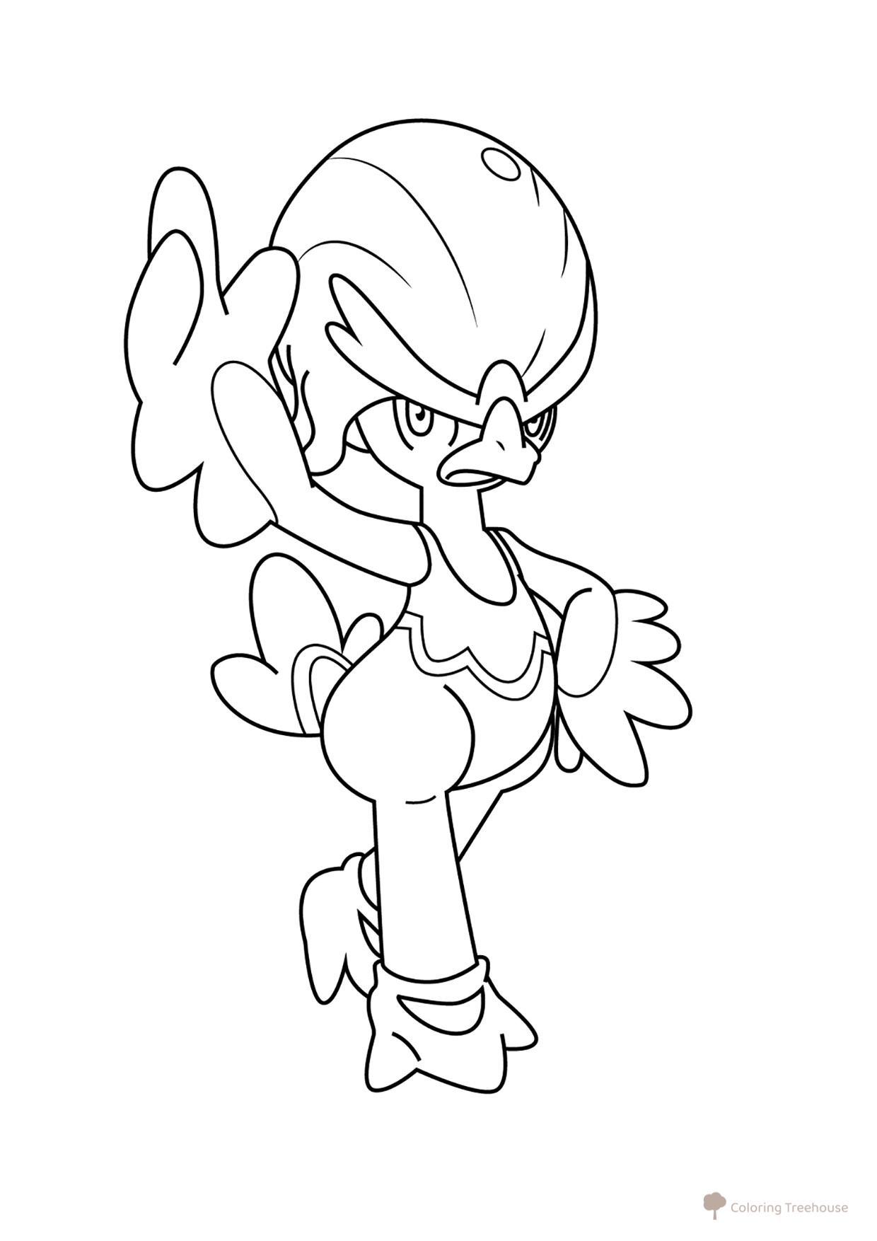 Pokémon Kvaksvell Coloring Page #0913 free printable Gen 9 Pokémon Coloring Pages coloring page