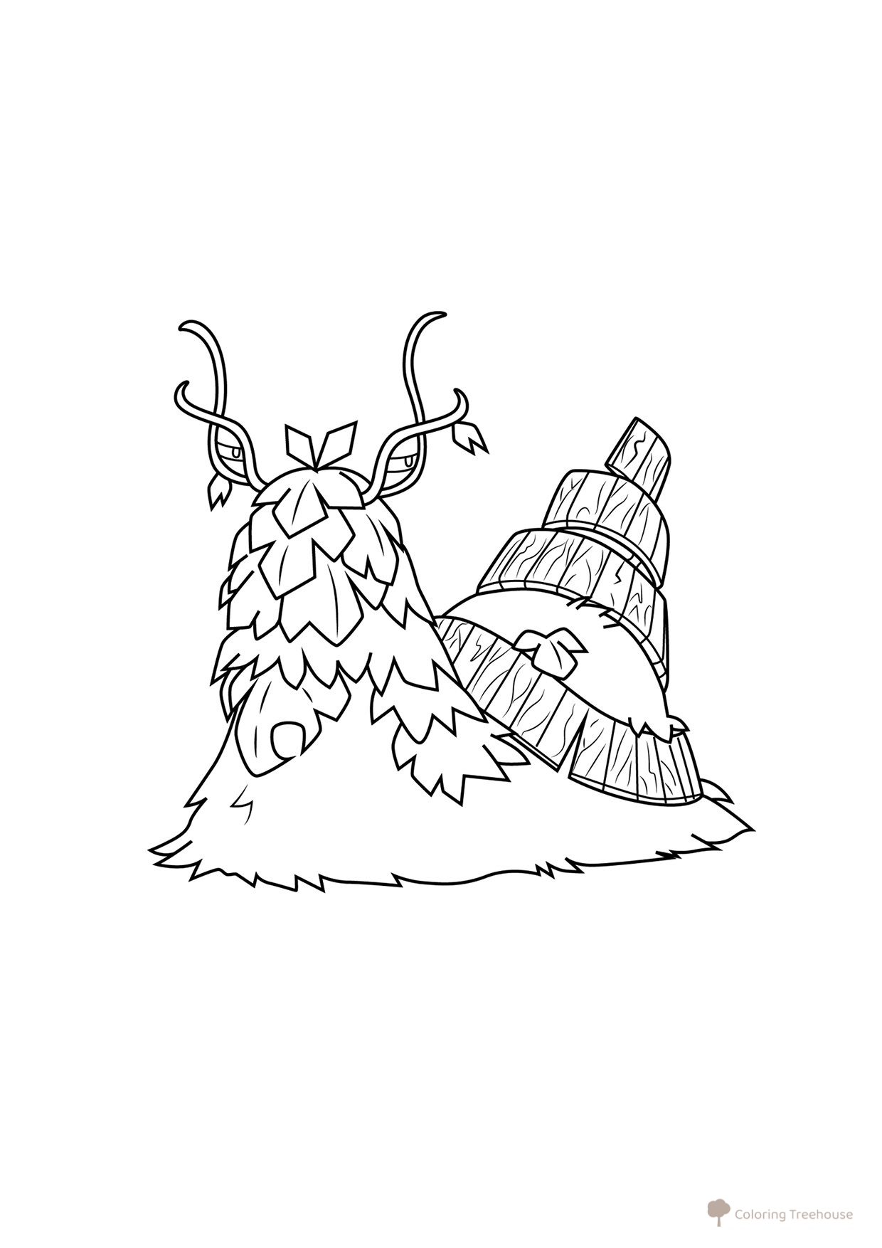 Páginas para colorear de Pokémon Vo-Chien #1001 dibujo para colorear gratis de Páginas para colorear de Pokémon — 9.ª generación