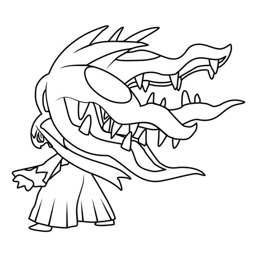 Colorear Mega Mawayl dibujo para colorear gratis de Páginas para colorear de Mega Pokémon