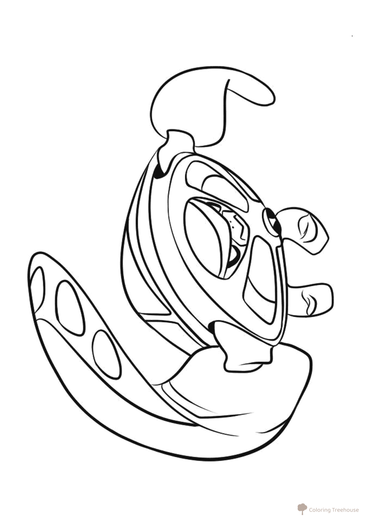 Páginas para colorear de Teraspin dibujo para colorear gratis de Ben 10 Coloring Pages