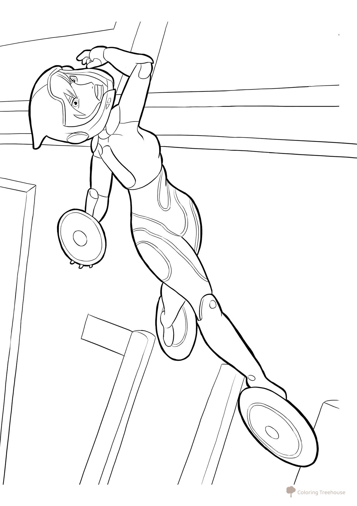 Tomago Coloring Page free printable Big Hero 6 Coloring Pages coloring page
