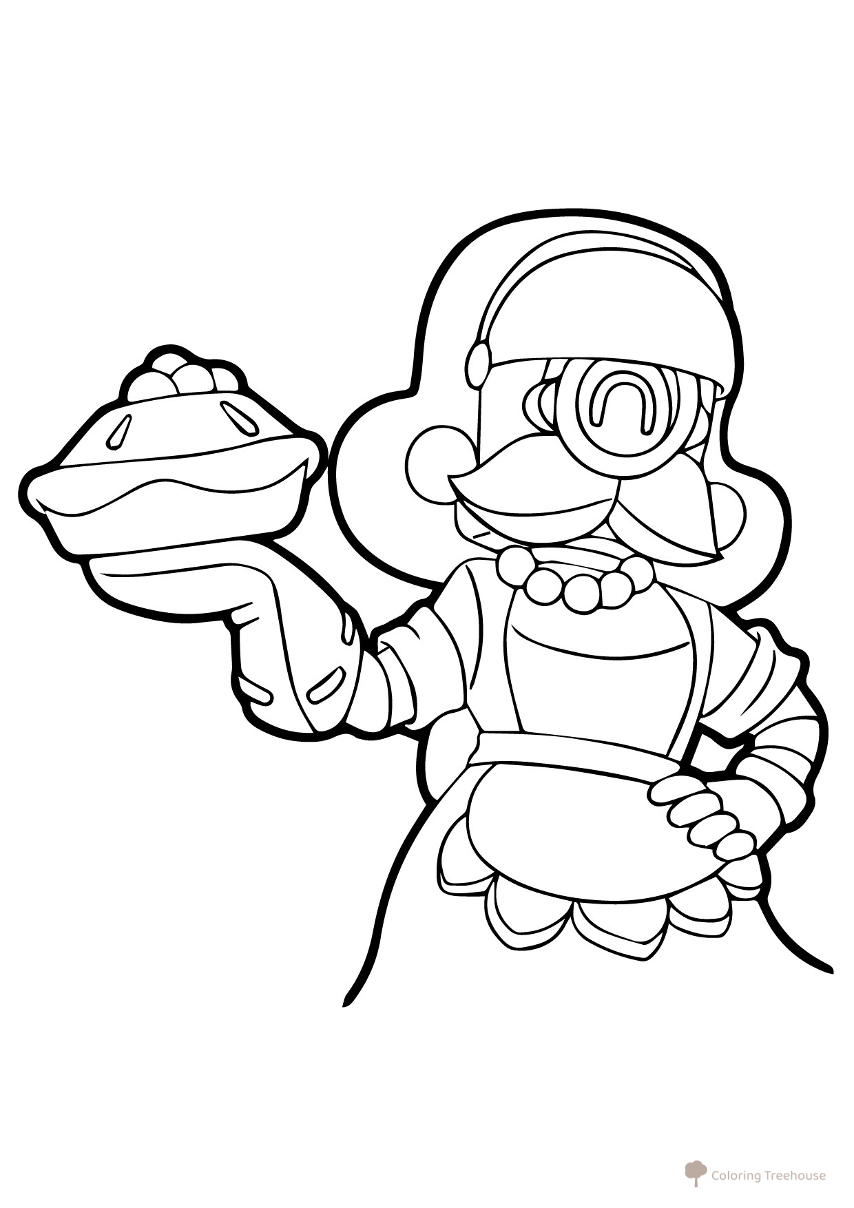Página para colorear Barley de Brawl Stars dibujo para colorear gratis de Páginas para colorear de Brawl Stars