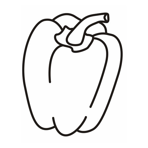 Pepper Coloring Page for Toddlers free printable Flower and Plant Coloring Pages for Toddlers coloring page