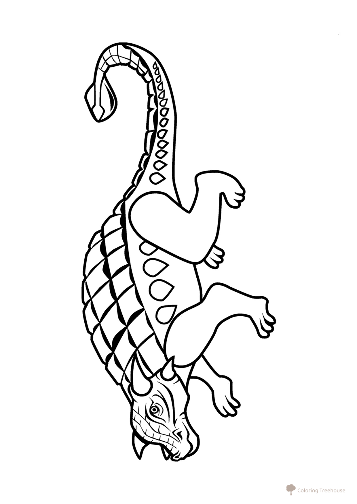 Ankylosaurus Coloring Page free printable Dinosaur Coloring Pages coloring page